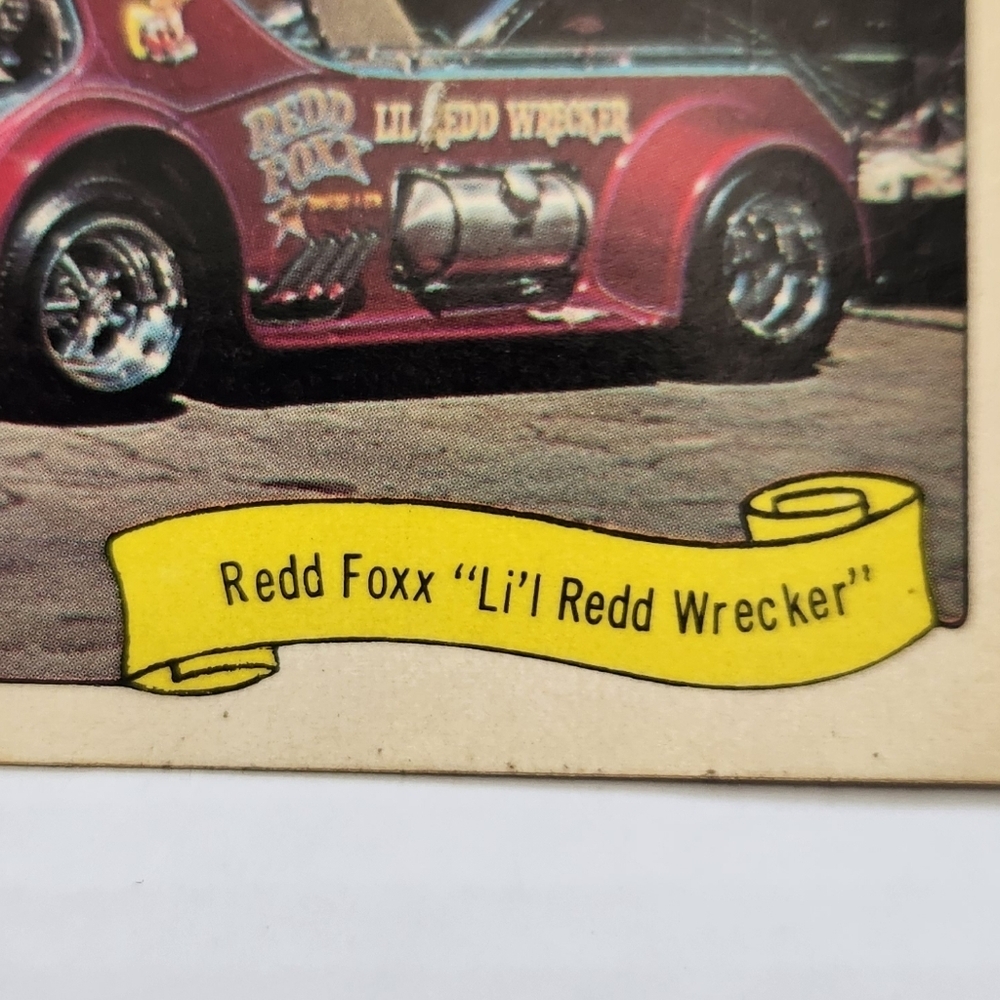 Vintage 1970  GEORGE BARRIS Kustom City Sticker - LIL’ REDD WRECKER  Redd Foxx - Picture 3 of 11
